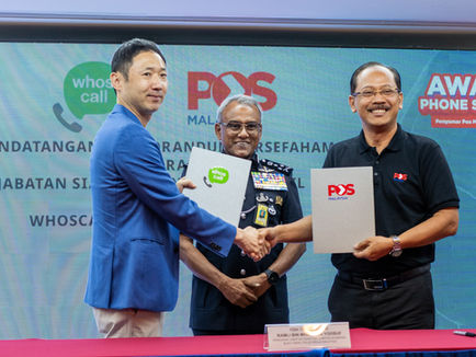 Pos Malaysia Dan Whoscall Lancar Initiatif #ScamFreeMalaysia