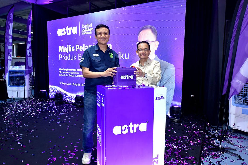 Bateri ASTRA Disahkan SIRIM: Bateriku Perkukuh Keyakinan Pengguna Dengan Pelancaran Makmal Kualiti