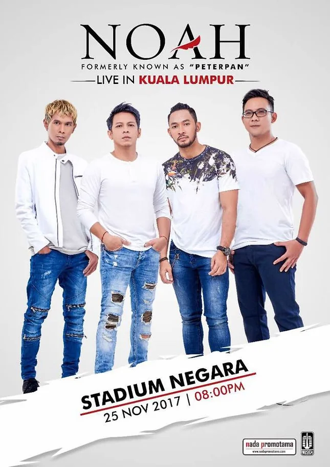 Noah Gegarkan Stadium Negara Kl