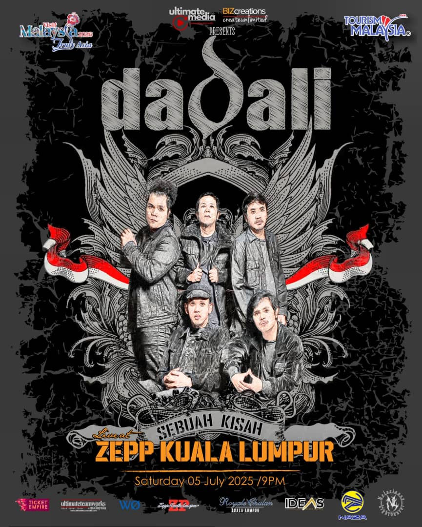 Sebuah Kisah” Terukir di KL: Dadali Bakal Gegarkan Zepp Kuala Lumpur Julai Ini!