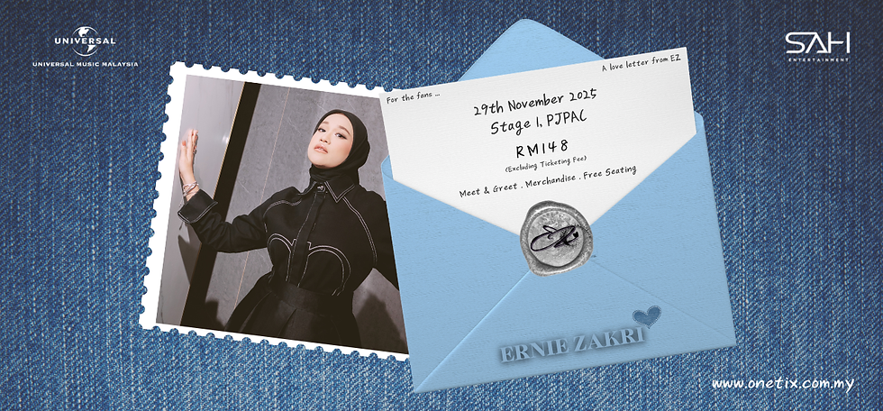 'A Letter From Ernie Zakri': 'Surat Cinta' Eksklusif, Perkukuh Ikatan Dengan 'Ernienators'