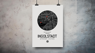 Poster für die Gestaltung einer Wasserwacht-Wache und als Geschenk für Mitglieder.