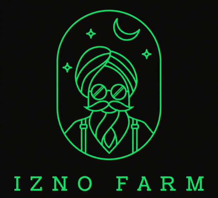 Izno Farm logo, artisanal farm in Corrèze