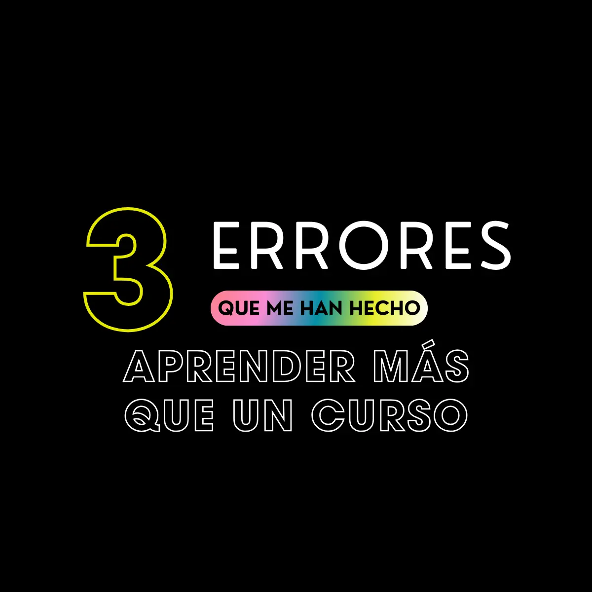 ERRORES