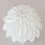 Miniature : Bougie décorative Dahlia 9cm Blanc Mat