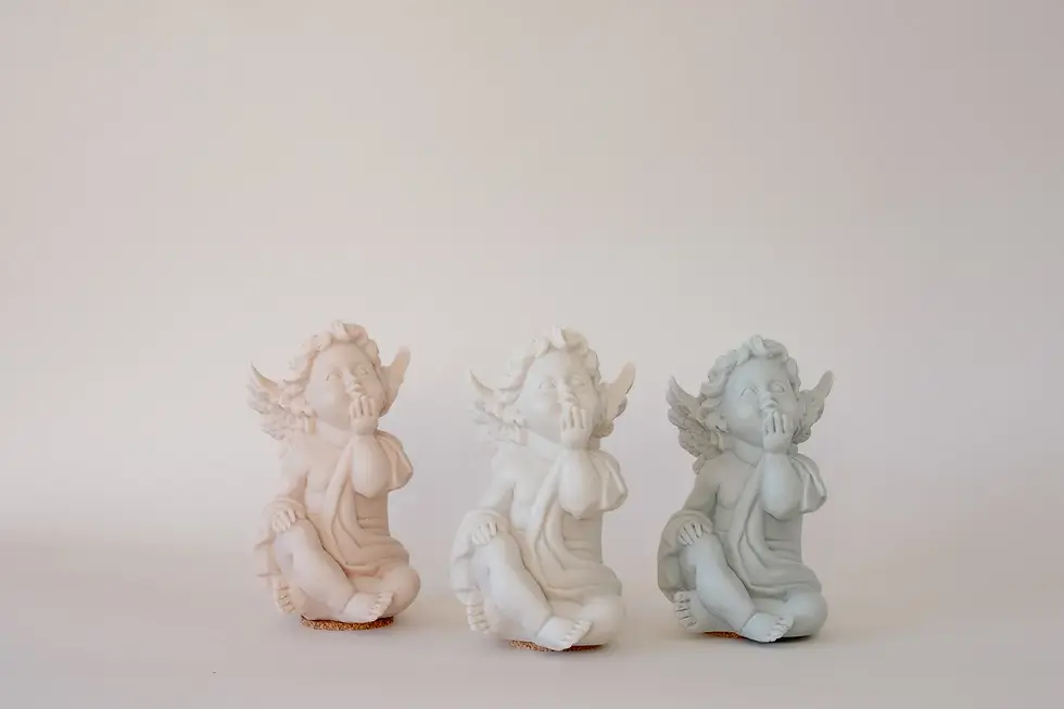 Miniature : Pièce décorative & aromatique ange rose