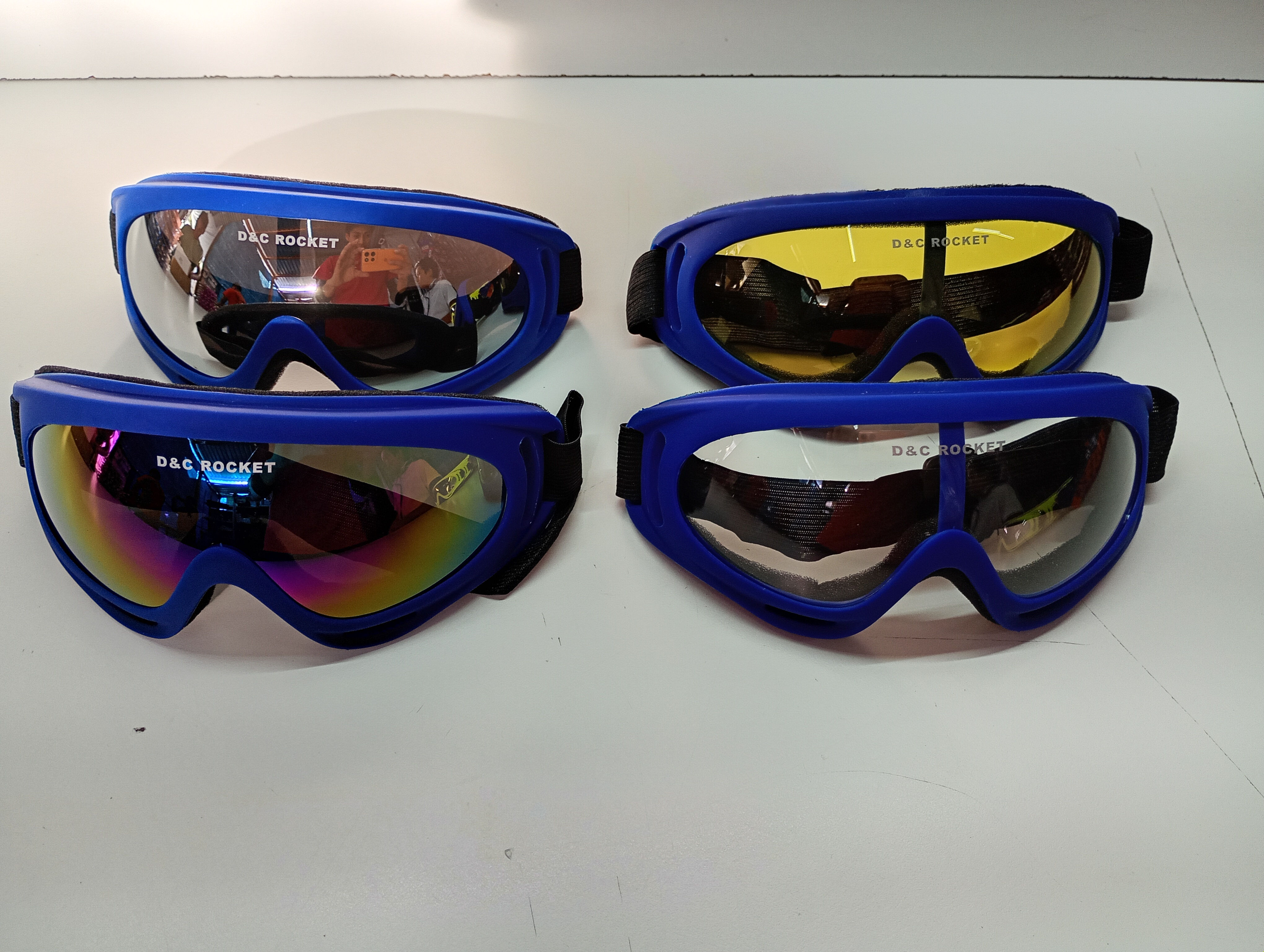 GOGGLE MOTOCICLISTA AZUL