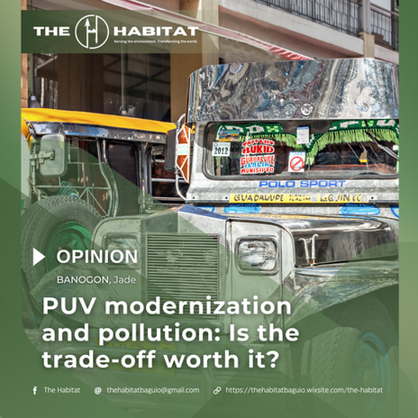 PUV modernization and pollution: Is the trade-off worth it?