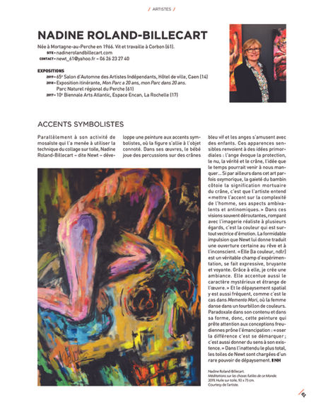 Le Hors-Série /Art Absolument/ est disponible chez vos marchands de Journaux