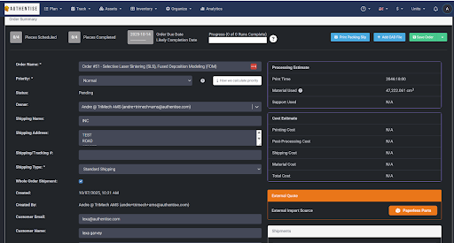 Authentise Expands Its Connected Manufacturing Ecosystem with 3D Spark ...