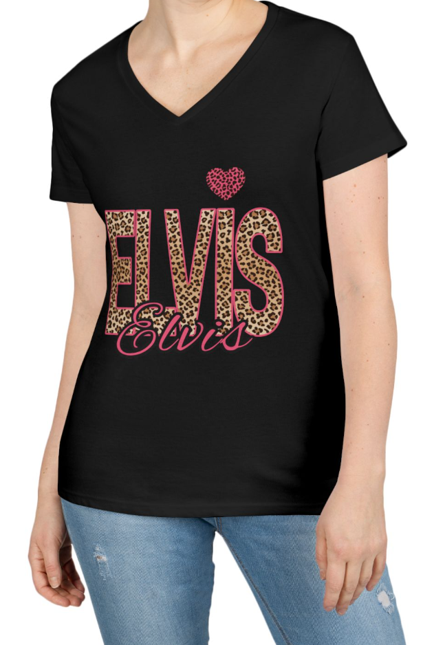 Thumbnail: Elvis Pink Leopard T-Shirt