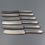 Thumbnail: Antique to Vintage Polish Poland Warsaw Silver Flatware Set 51 pieces for 6 person Art Nouveau pattern ladle knife spoon fork
