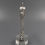Thumbnail: Antique French sterling silver sugar tongs by Cloude DOUTRE-ROUSSEL hallmark Minerva 1st No.1 lion's paws pincer