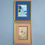 Thumbnail: Antique Vintage Hand Painted Handmade Indian Traditional Painting Ragamala Miniature Medieval India Couple Window Matted Blue