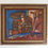 Thumbnail: THEO TOBIASSE "Solitude En Bleu" Mixed Media Oil/Pastel/Collage on Canvas Framed
