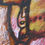 Thumbnail: THEO TOBIASSE "Solitude En Bleu" Mixed Media Oil/Pastel/Collage on Canvas Framed