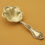 Thumbnail: Antique French Solid Silver Tea Caddy Spoon "Rococo"