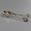 Thumbnail: Antique French sterling silver sugar tongs by Cloude DOUTRE-ROUSSEL hallmark Minerva 1st No.1 lion's paws pincer