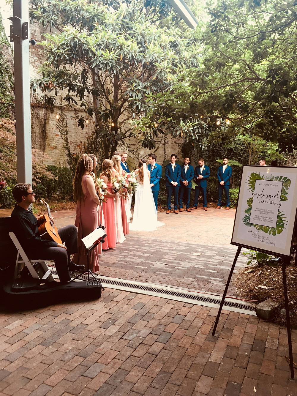 Bride And Groom Saying Wedding Vows