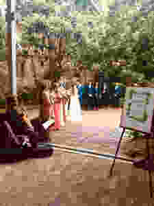 Bride And Groom Saying Wedding Vows