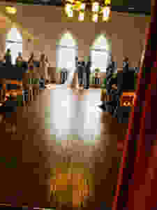 Bride and Groom, Wedding Vows, Downtown Wedding Ceremony
