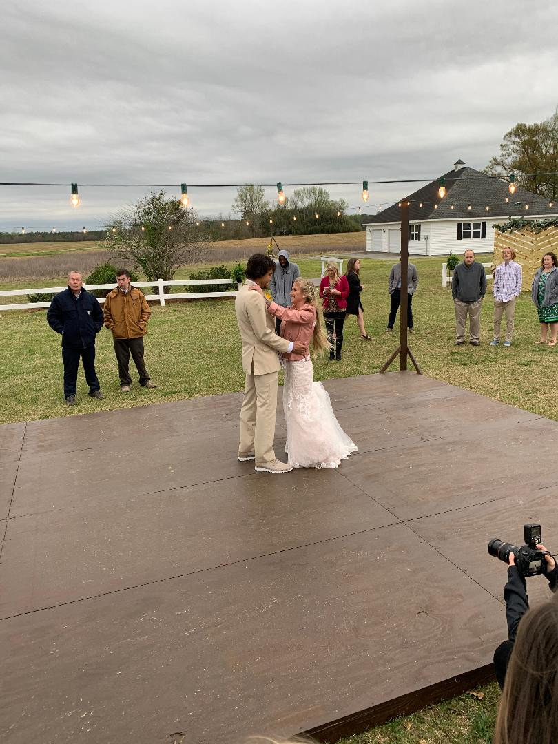 Bride And Groom First Dance