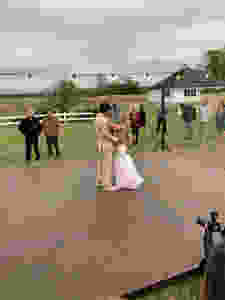 Bride And Groom First Dance