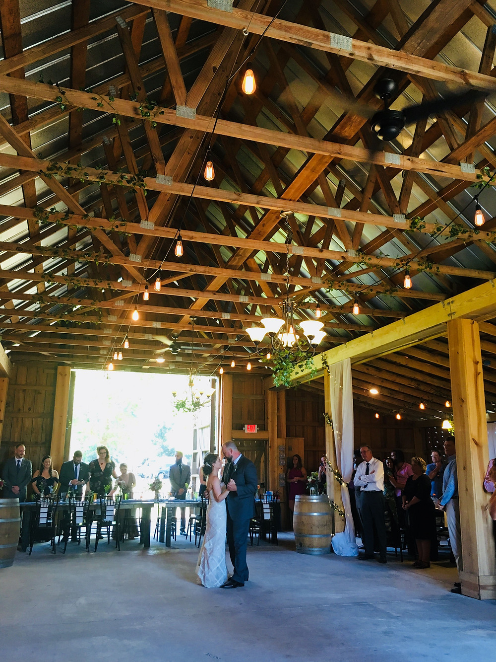 Bride and Groom First Dance