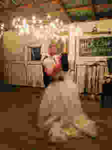 Bride and Groom, Rustic Wedding