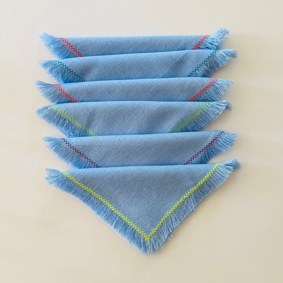 Miniature : Serviettes rainbow