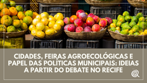 Cidades, feiras agroecológicas e papel das políticas municipais: ideias a partir do debate no Recife