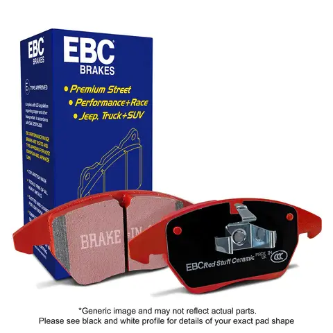 EBC | Redstuff Brake Pad 3000 Series Sport Set | Focus MK2 ST225