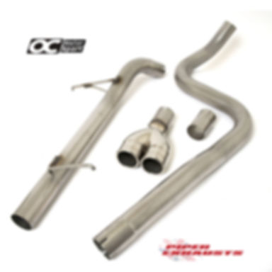 Piper Exhaust | Race-Spec 2.5" No-Silencer Exhaust | Fiesta MK8 ST PRE 2020