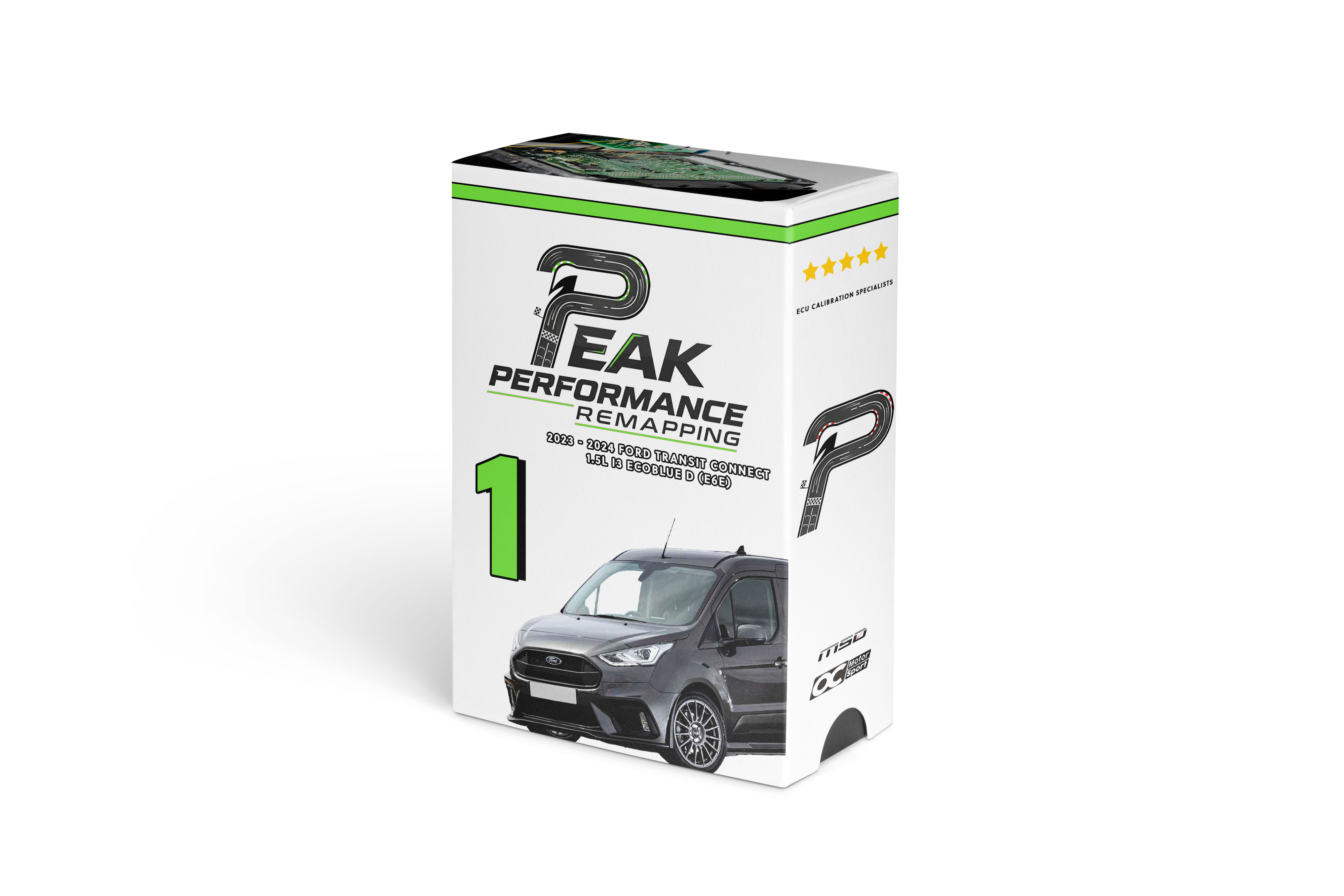 Peak Performance | Stage 1 Remap | Ford Transit Connect 1.5l EcoBlue D 2019-24