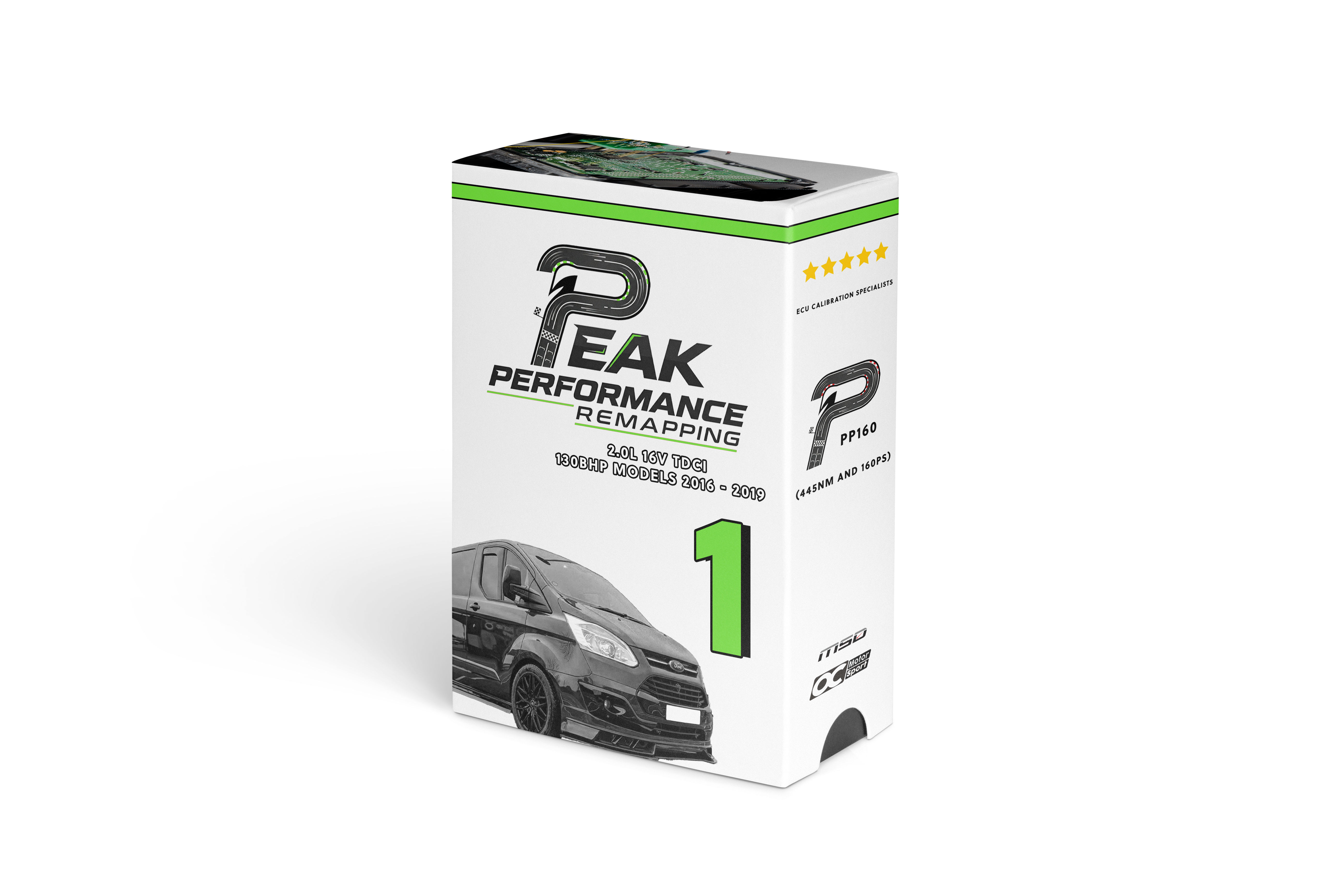 Peak Performance | Stage 1 Remap | Ford Transit Custom 2.0l TDCi 130BHP