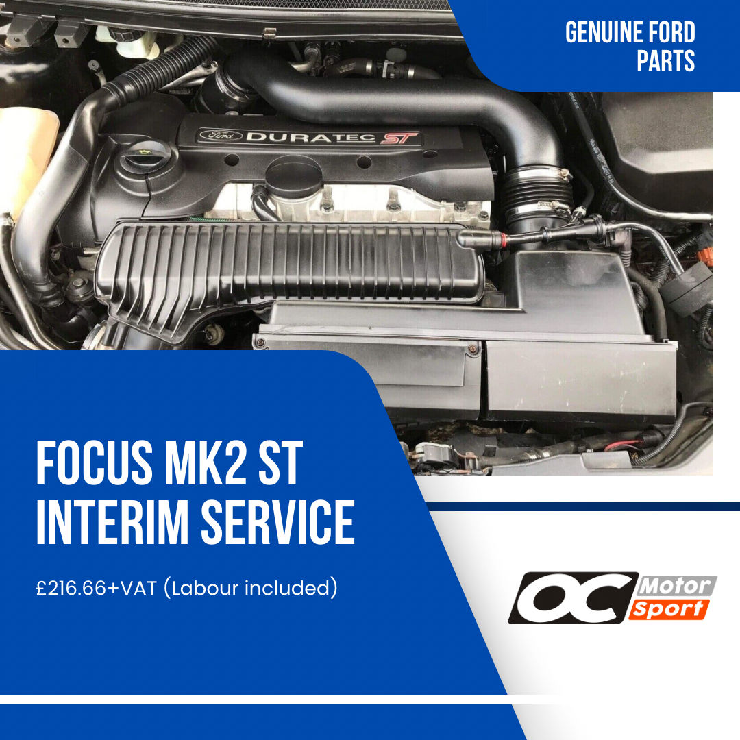 Genuine Ford Parts | Interim Service OC Motorsport | Ford Focus ST MK2