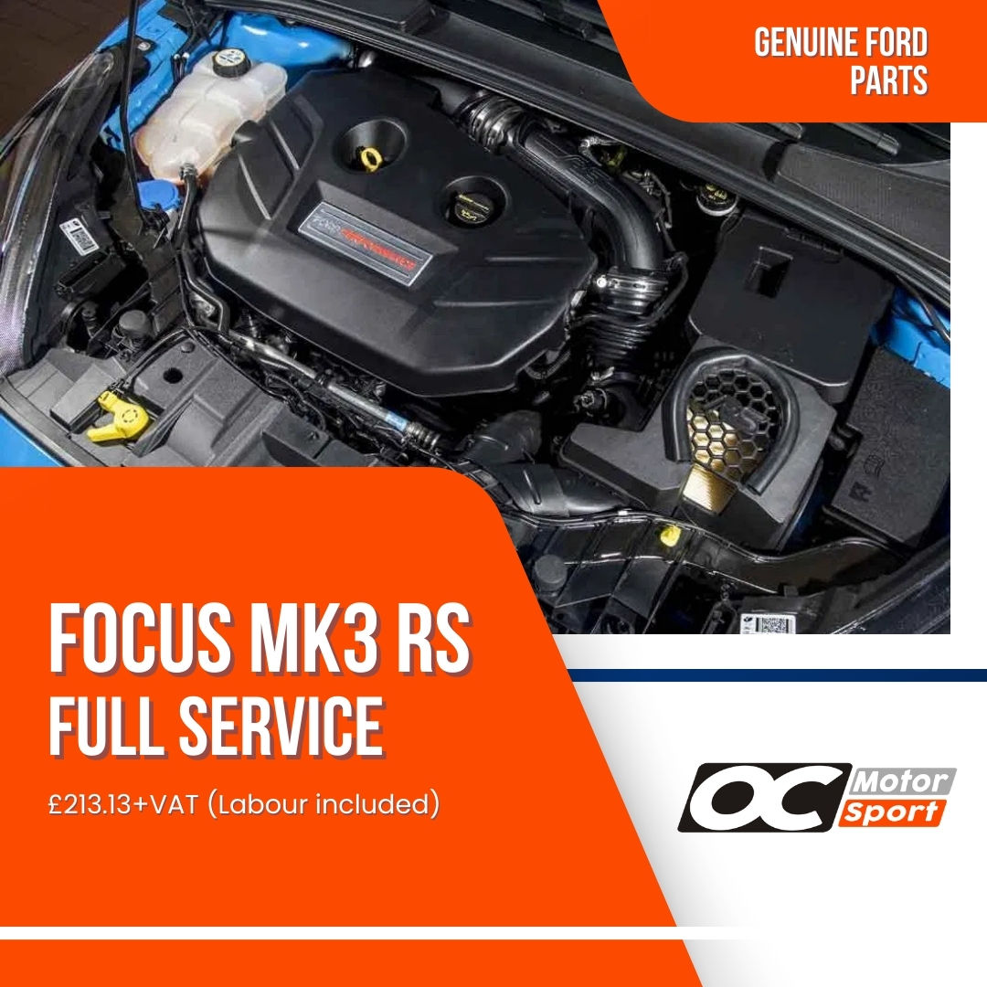 Genuine Ford Parts | Full Service OC Motorsport | Ford Focus RS MK3