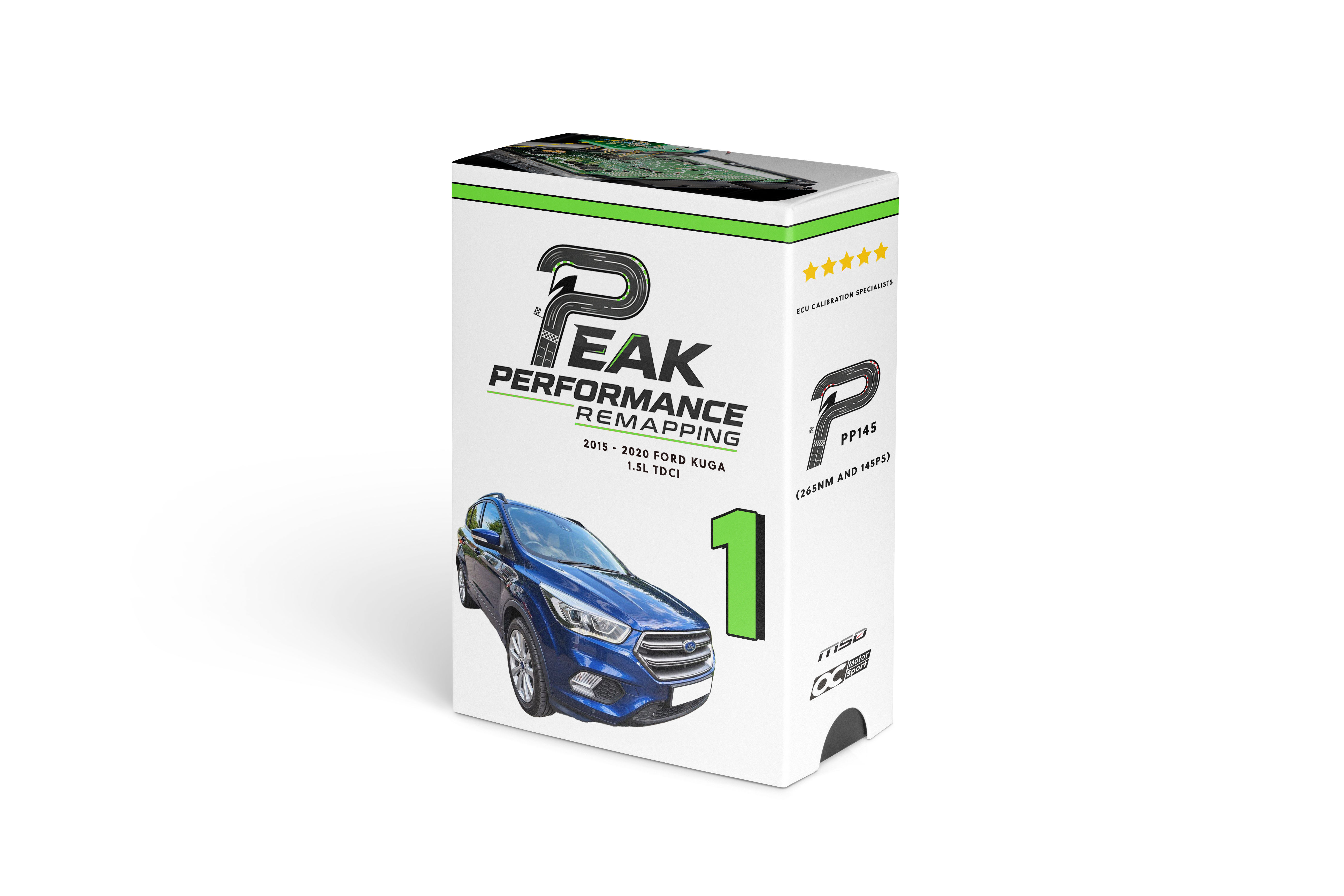 Peak Performance | Stage 1 Remap | Ford Kuga TDCi 2015 - 2020