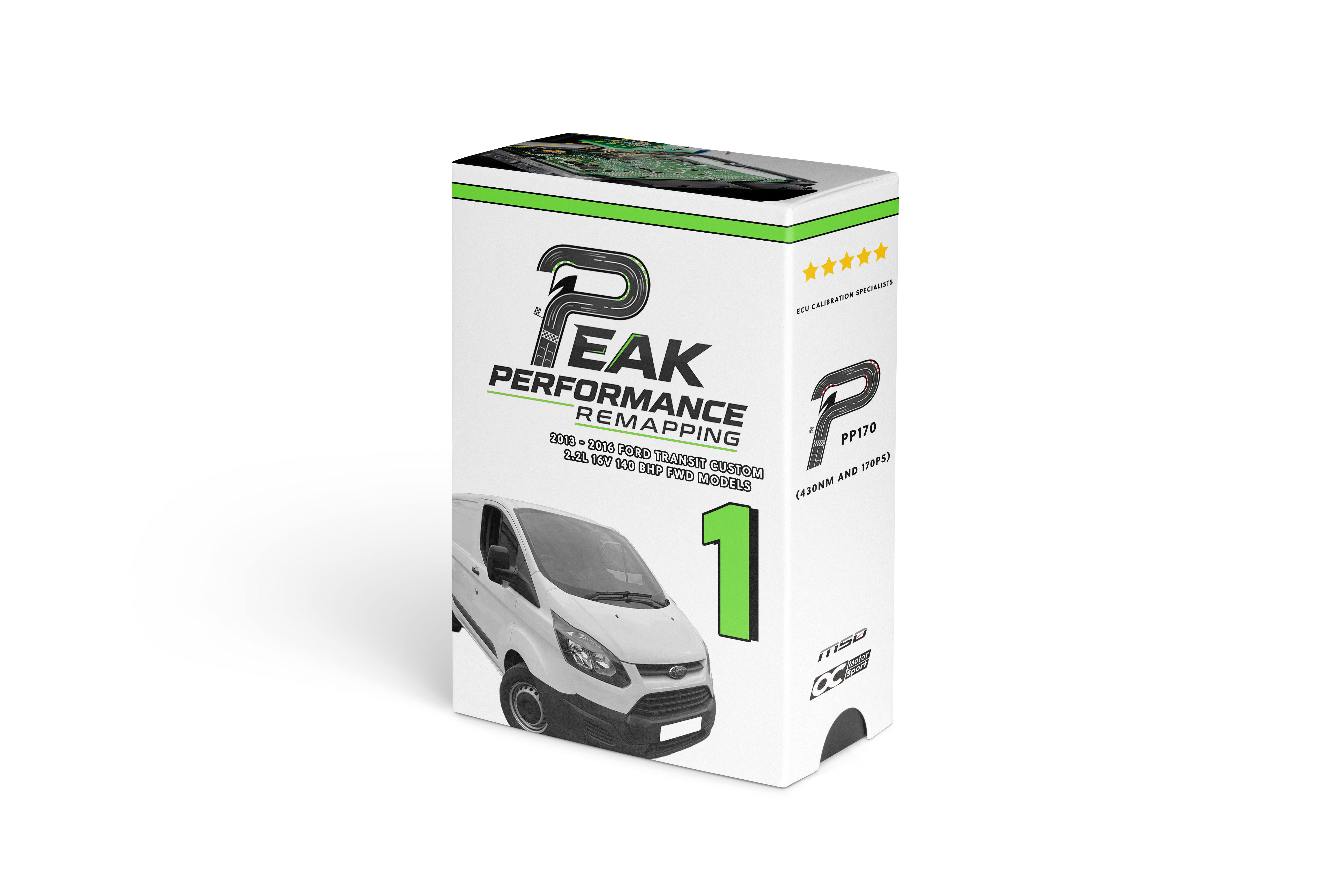 Peak Performance | Stage 1 Remap | Ford Transit Custom 2.2l TDCi 140BHP