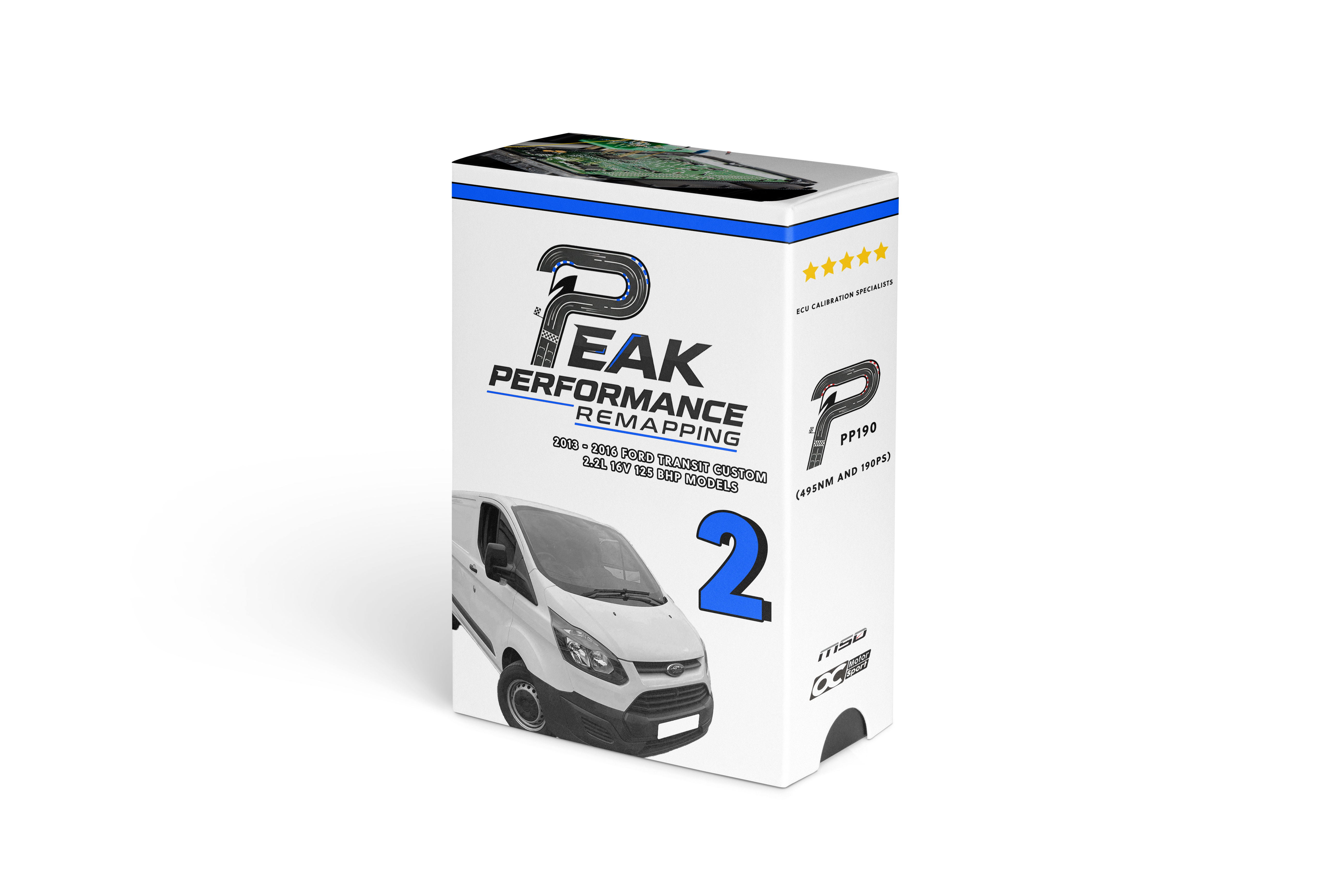 Peak Performance | Stage 2 Remap | Ford Transit Custom 2.2l TDCi 125BHP