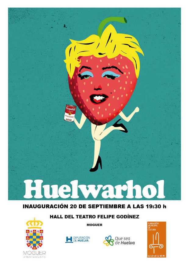 Antonio Morano estará presente en la Exposición colectiva de HUELWARHOL en Moguer (del 20 septiembre