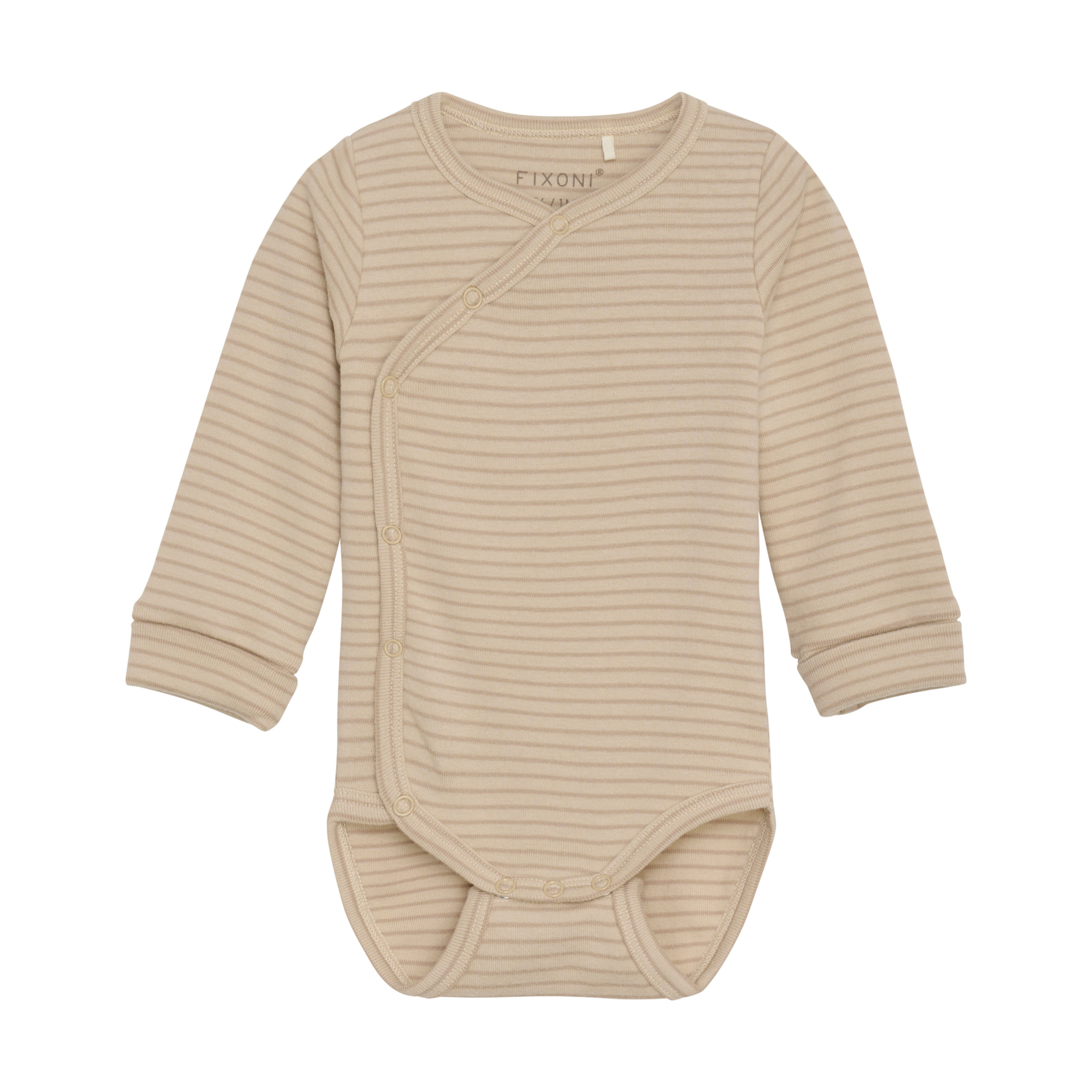 Wikkel rompertje Streepjes - aanpasbaar maatje