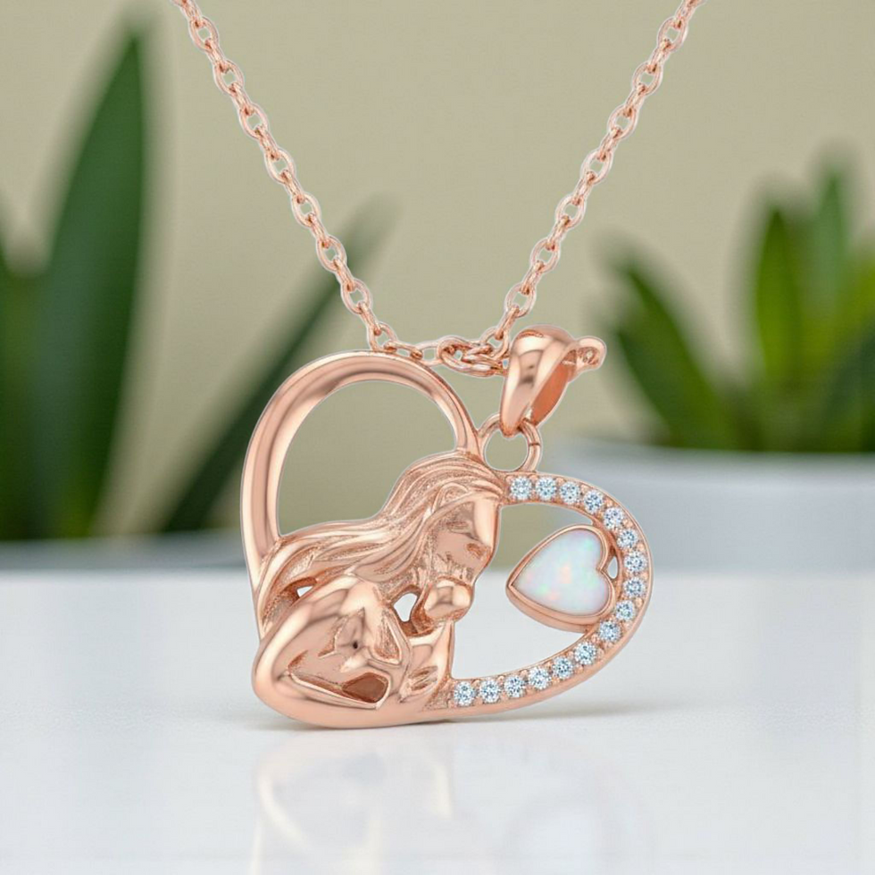 Muttermilchschmuck Halskette Claudia 20mm