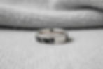 Tierhaarschmuck Fingerring Pferd mit Fell/ Gravur