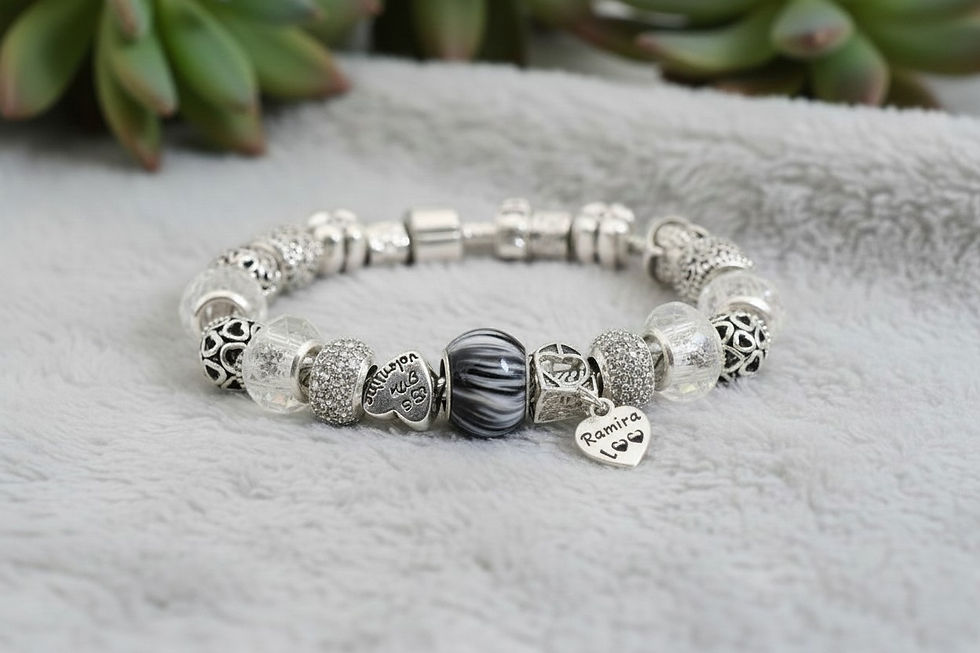 Tierhaarschmuck Bettelarmband Louis