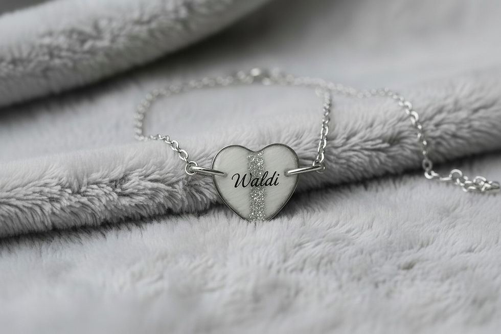 Tierhaarschmuck Armkette Ariel