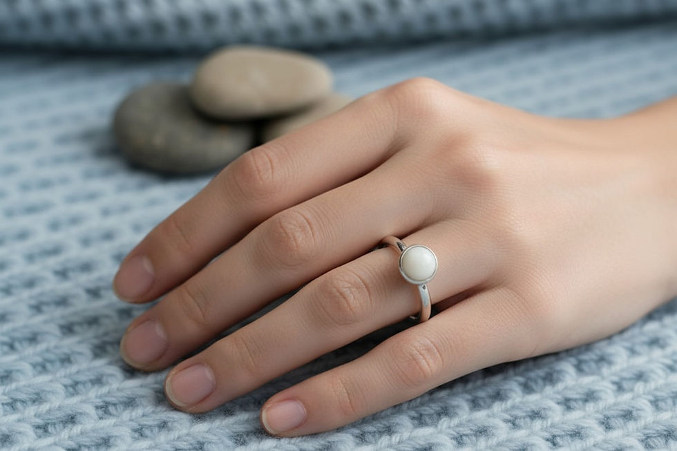 muttermilch ring uli silber elegant