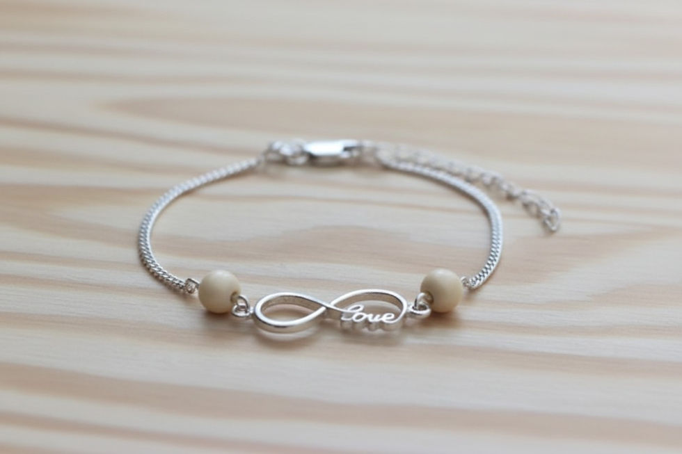 Miniaturbild: Muttermilchschmuck Armkette „Hans“ – stark, schlicht & voller Bedeutung