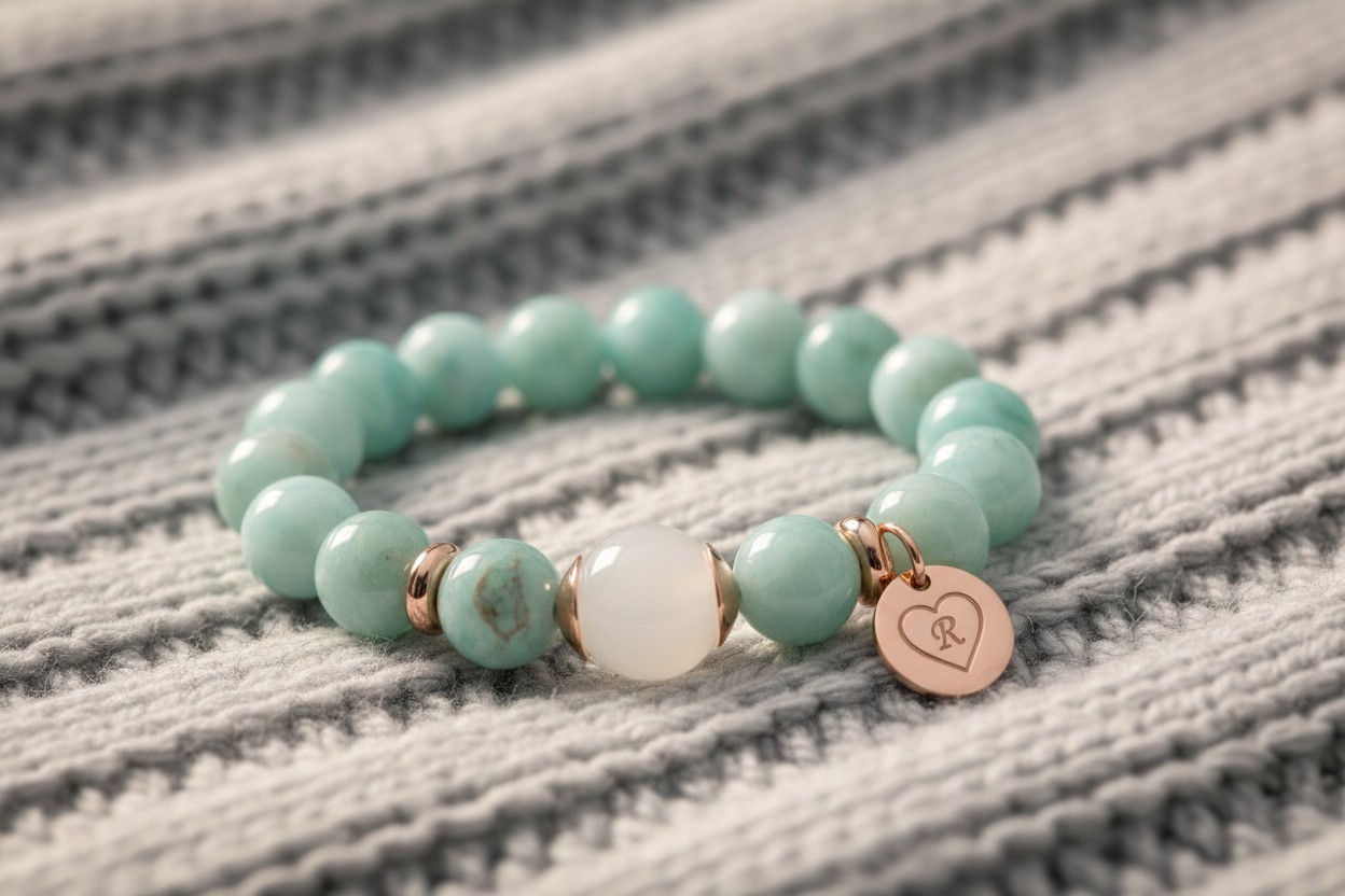Muttermilchschmuck Armkette „Ricco“ – ein zartes Andenken an deine Stillzeit