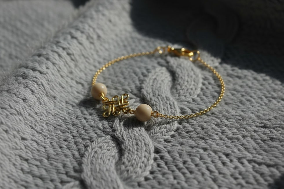 Muttermilchschmuck Armkette Juri aus 925er Silber mit 2 oder 4 handgefertigten Muttermilchperlen.